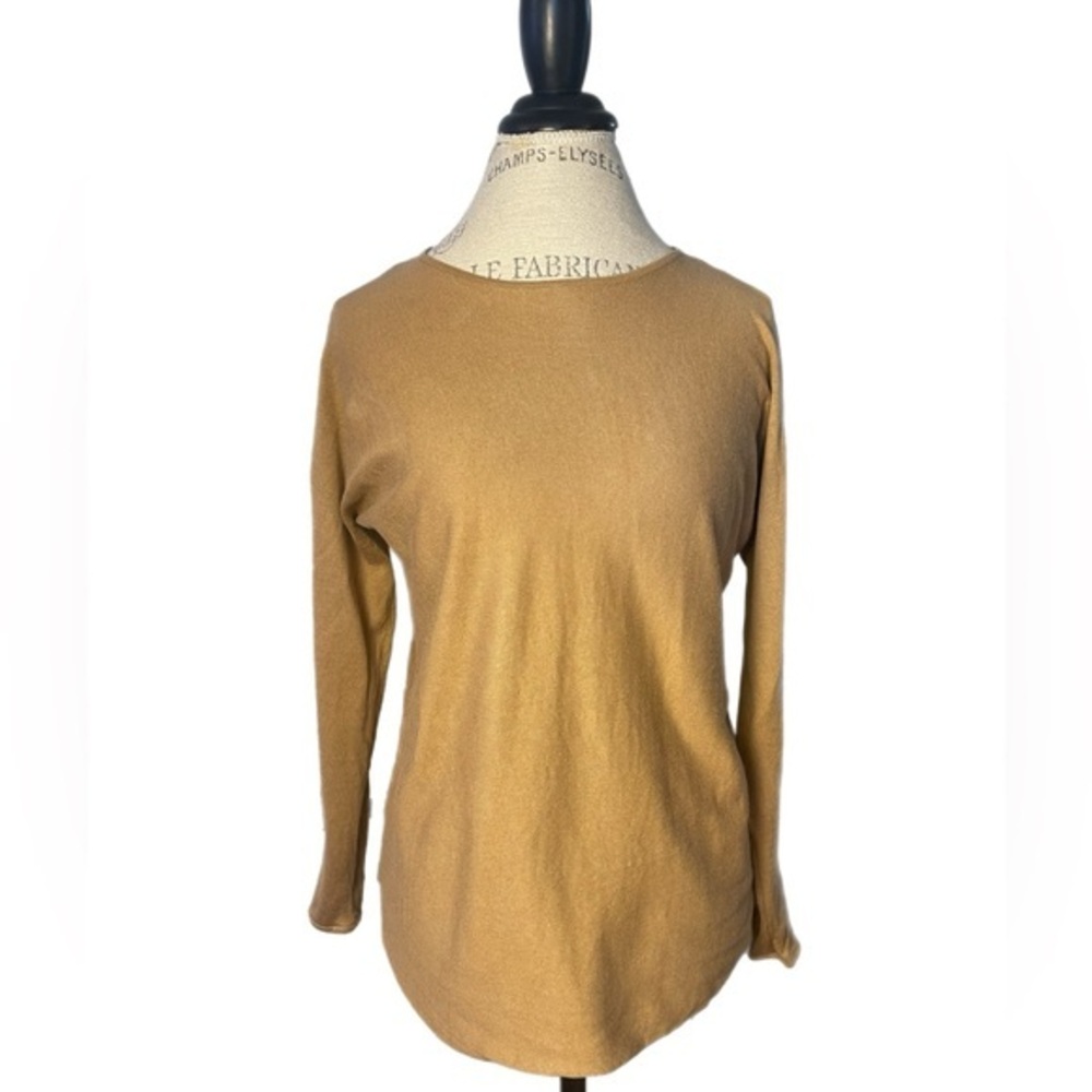 Michael Kors Tan Long Sleeve Sweater Size Small